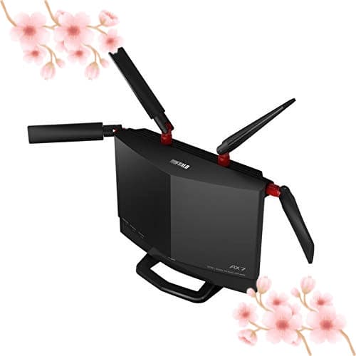 [Direto do JAPÃO]Roteador Buffalo WXR-5700AX7S AirStation compatível com Wi-Fi 6 modelo de alto desempenho