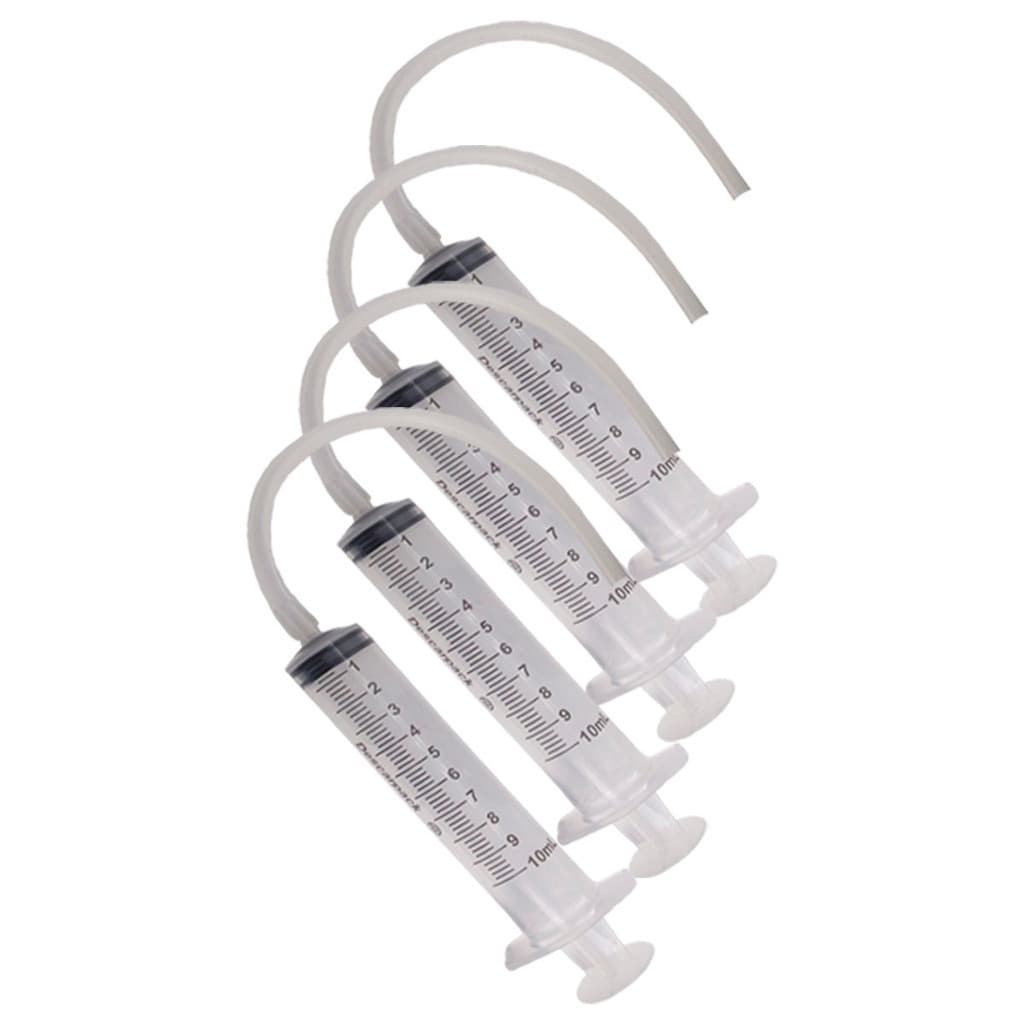 4x Seringa Mangueira Para Limpar Cabeçotes Impressoras 20ml