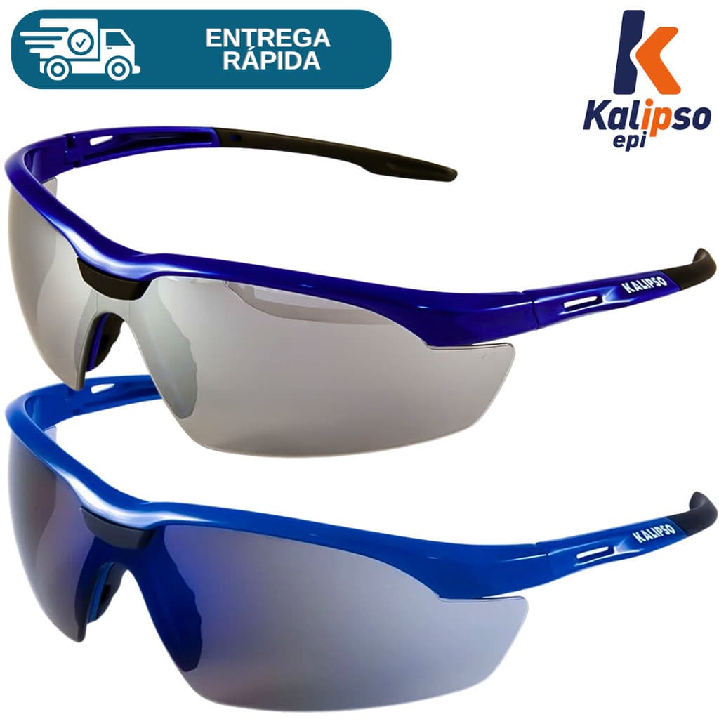 Oculos De Proteção Esportivo Veneza Kalipso Antirrisco Ciclismo Moto Airsoft Engenheiro Segurança