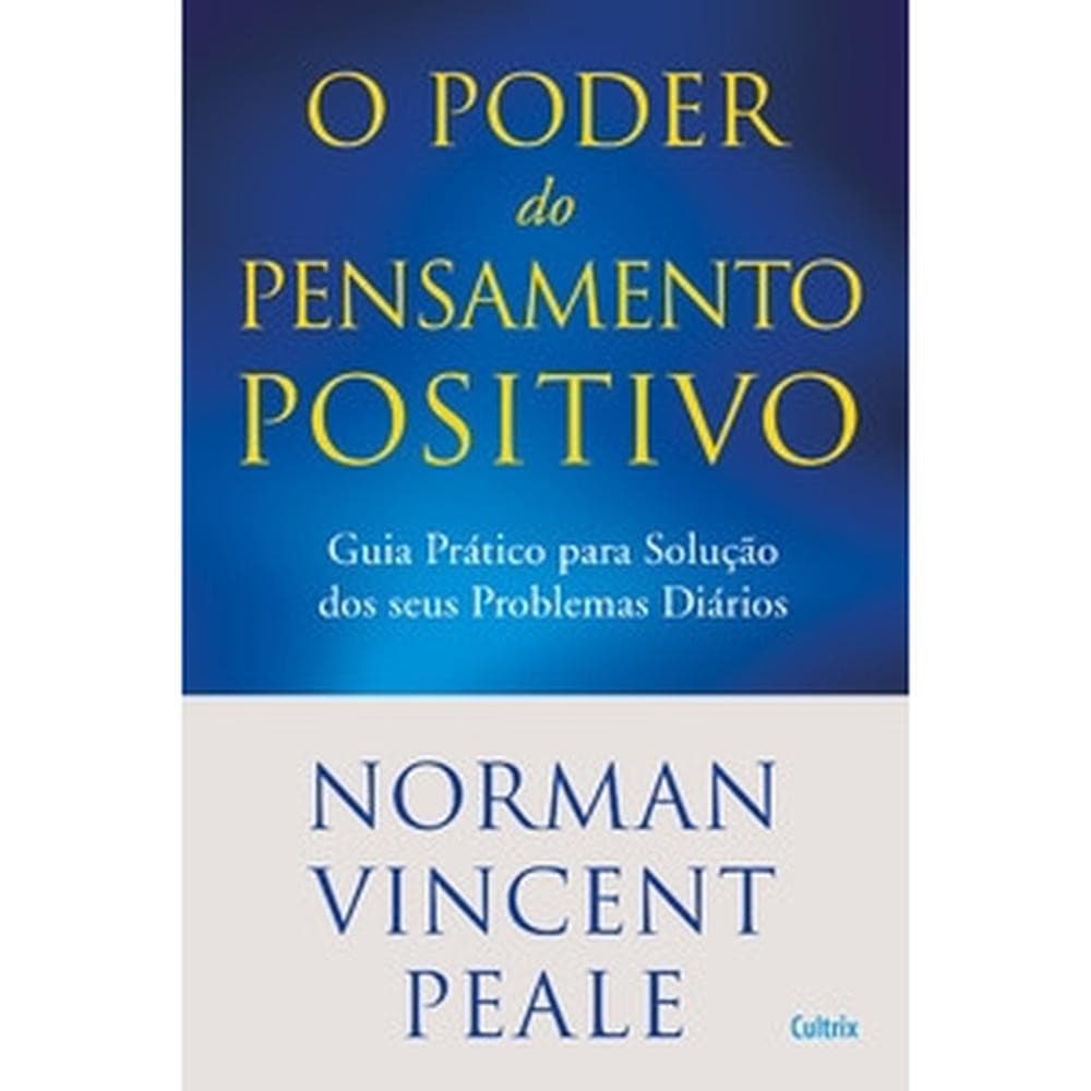 Poder do pensamento positivo - Livro novo PS
