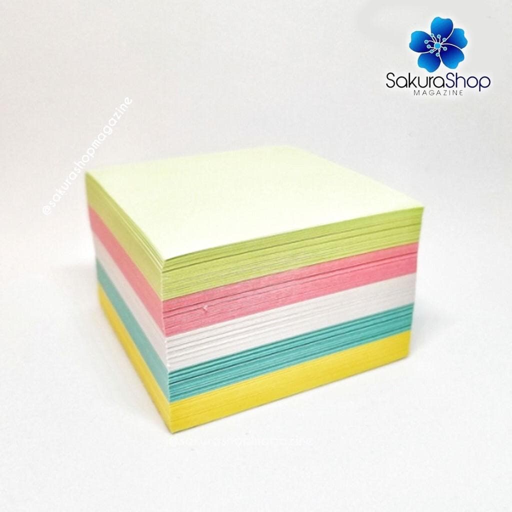 Bloco de Anotação Liso Simples 500 folhas - Não é adesivo