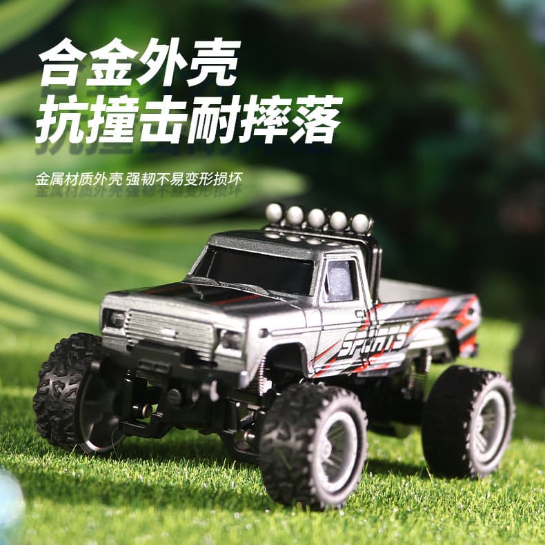 RC Car 1/64 Novo produto Off-Road Big Bike Mini Carro de brinquedo com controle remoto