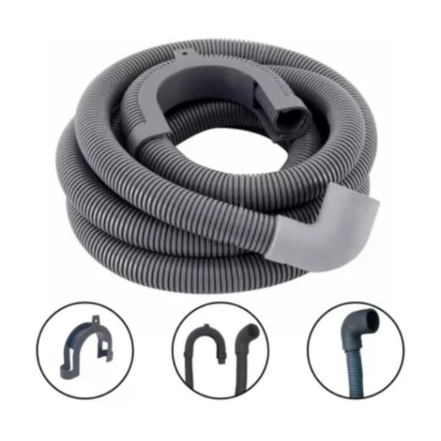 Mangueira Saída de Água Máquina Lavar Roupas - 3 mts