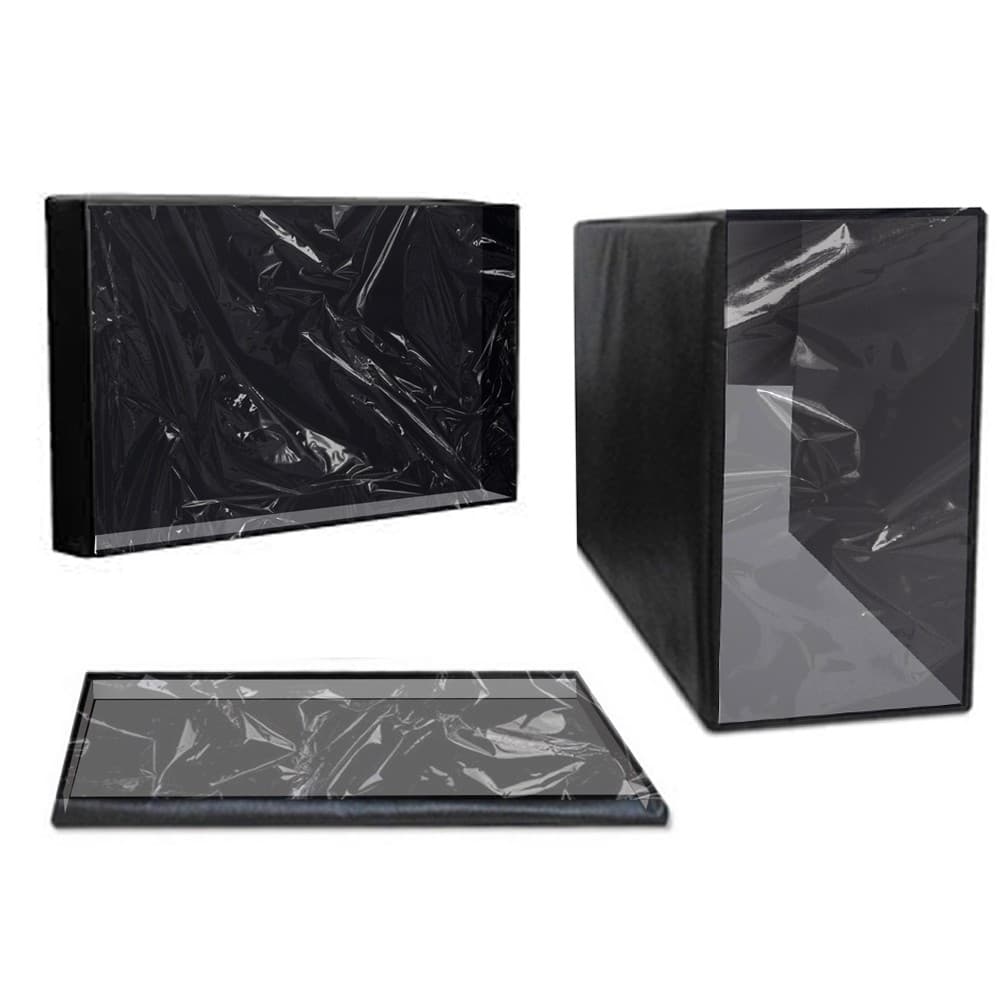 Capa Kit PC Monitor CPU Teclado Frente Transparente Aprova Dagua