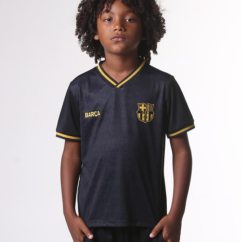 Camisa Barcelona Tucker Infantil Juvenil Oficial