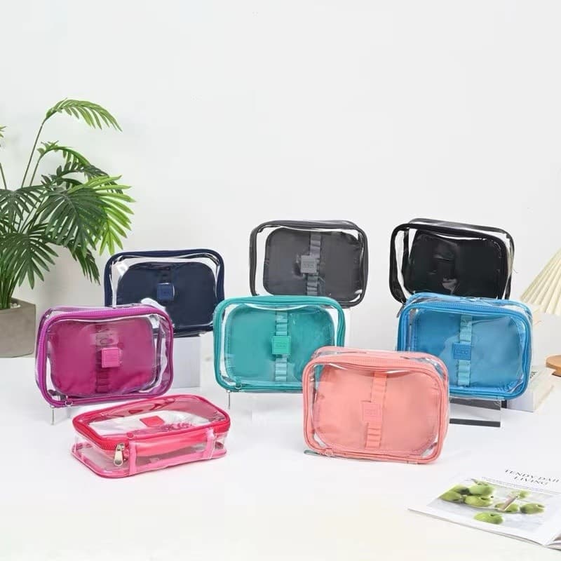 Estojo Escola Cristal Feminino Masculino Grande Box 100 Pens