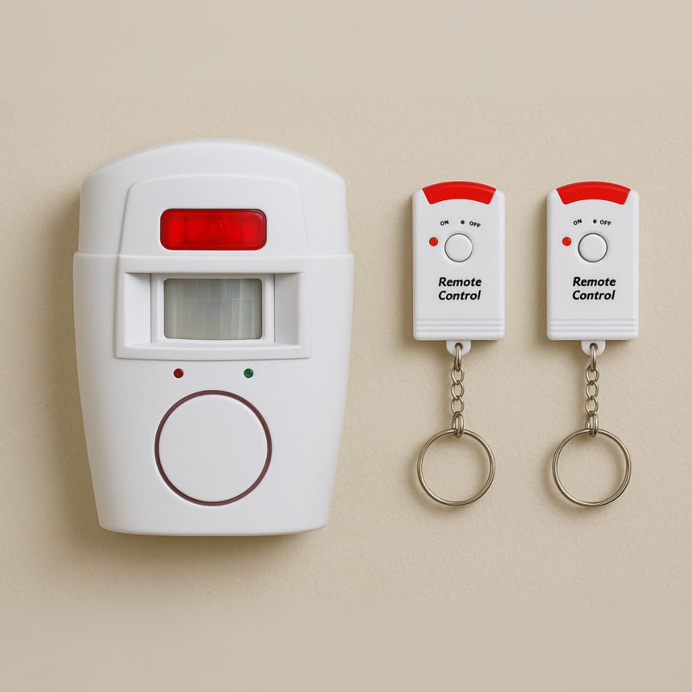 Kit Alarme Residencial Sem Fio Sensor De Movimento Sistema De Segurança Para Casa Garagem Antifurto