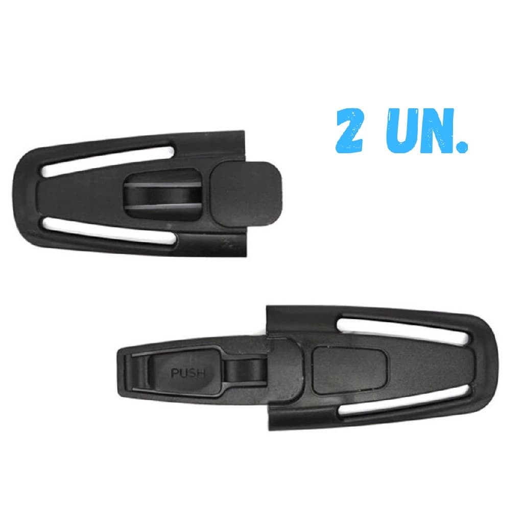 Kit com 2 Trava de Seguranca para Cinto de Cadeirinha de Bebe  Facil Instalacao