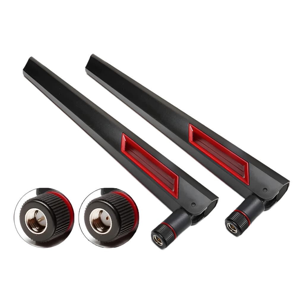 Antena Wifi Universal P Modem Roteado 12 Dbi 2.4 5 E 5.8 Ghz