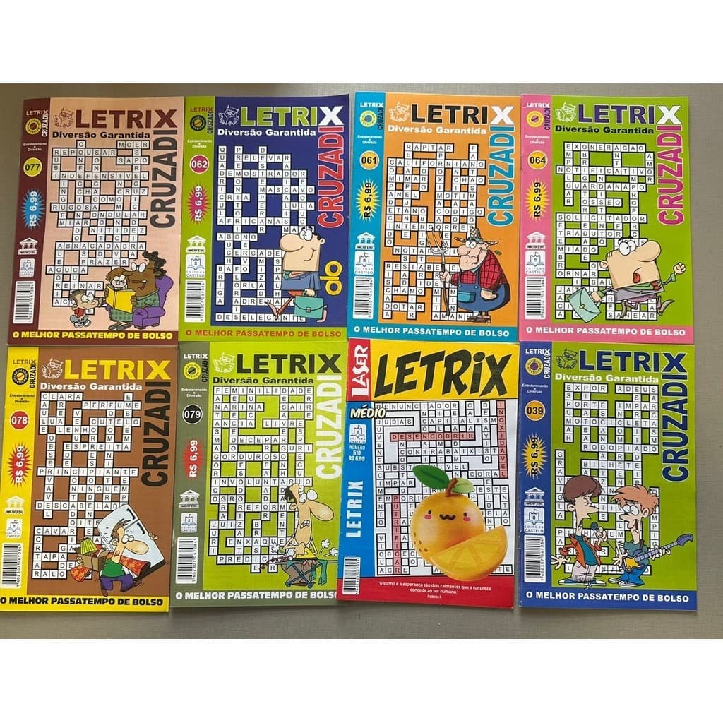 Kit Com 08 Letrix , Capas Sortidas