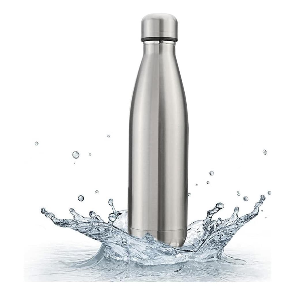 Garrafa Inox Boliche 750ml Squeeze Água Gelada Caminhada Academia