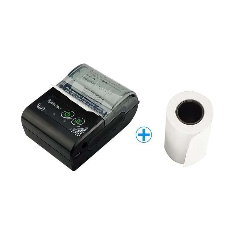 Mini Impressora Térmica Bluetooth Portátil 58mm Ios Android