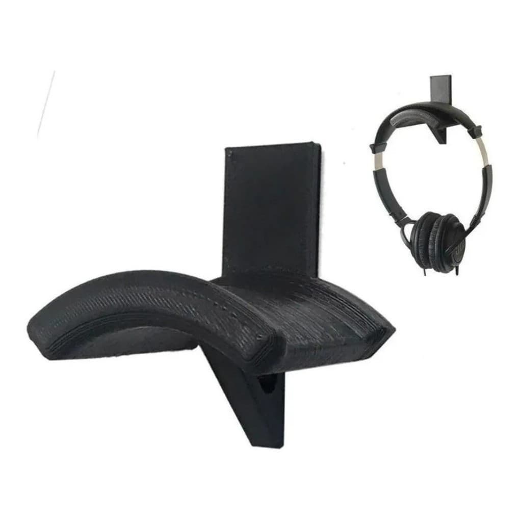Suporte De Parede Fone Headset Headphone Com Fita Dupla Face