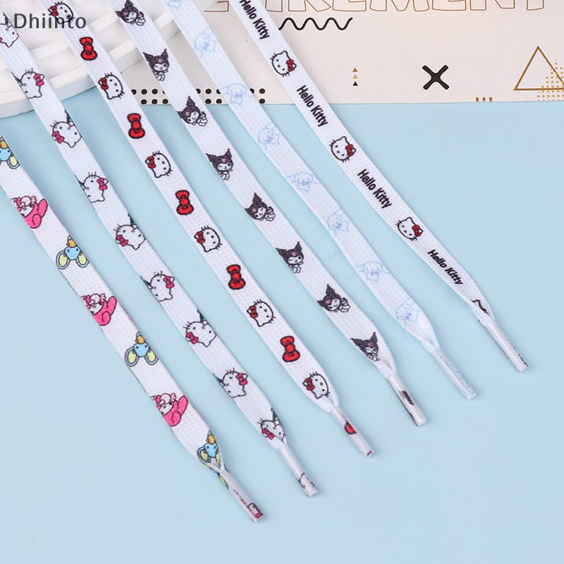 [Dhiint] 2 Peças Cadarços De Desenho Animado Canela Moda Planos Acessórios Cadarço 120 Cm Presentes Para Meninas Em