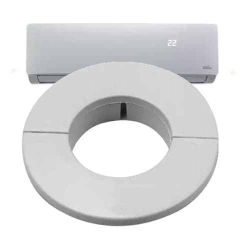 Acabamento Tubulação Ar-condicionado Split Sem Tampa 55 Mm