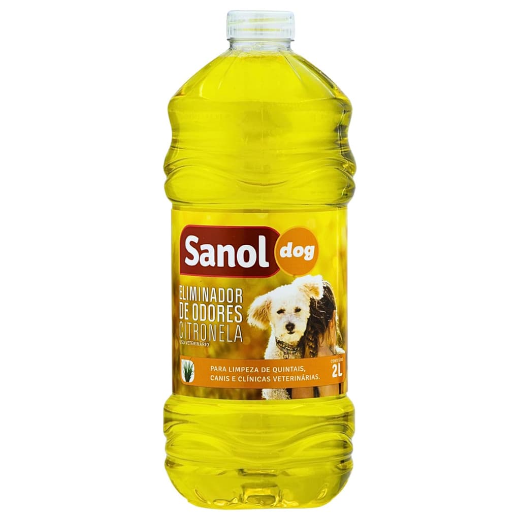 ELIMINADOR DE ODORES CITRONELA 2L SANOL DOG (6005)