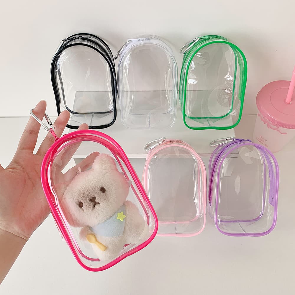 Cintura De PVC Simples Bolsa Viagem Essentials Algodão Boneca Armazenamento Pendurado