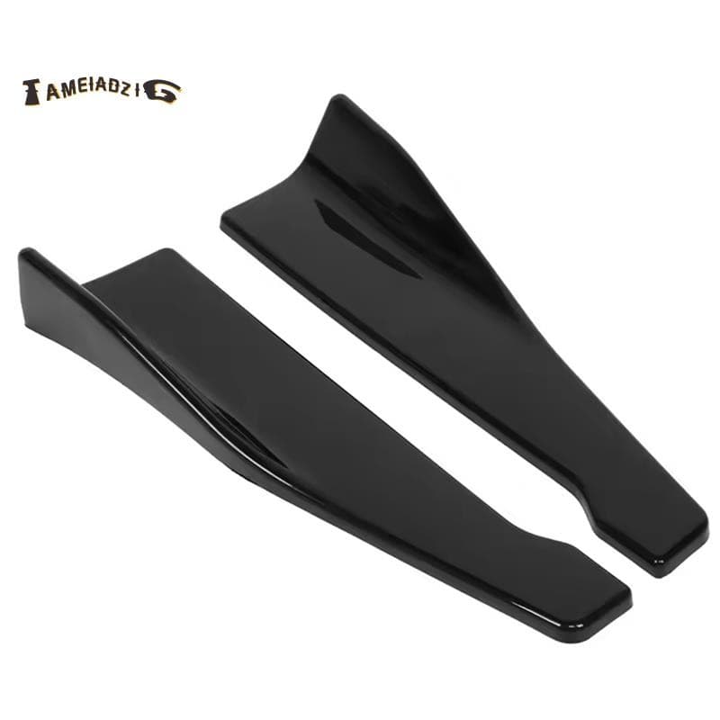 🔥Saias Laterais De 48CM Para Carros Universal Pára-Choques Spoiler Divisor Protetor F20 E90 Golfe Anti-Risco
