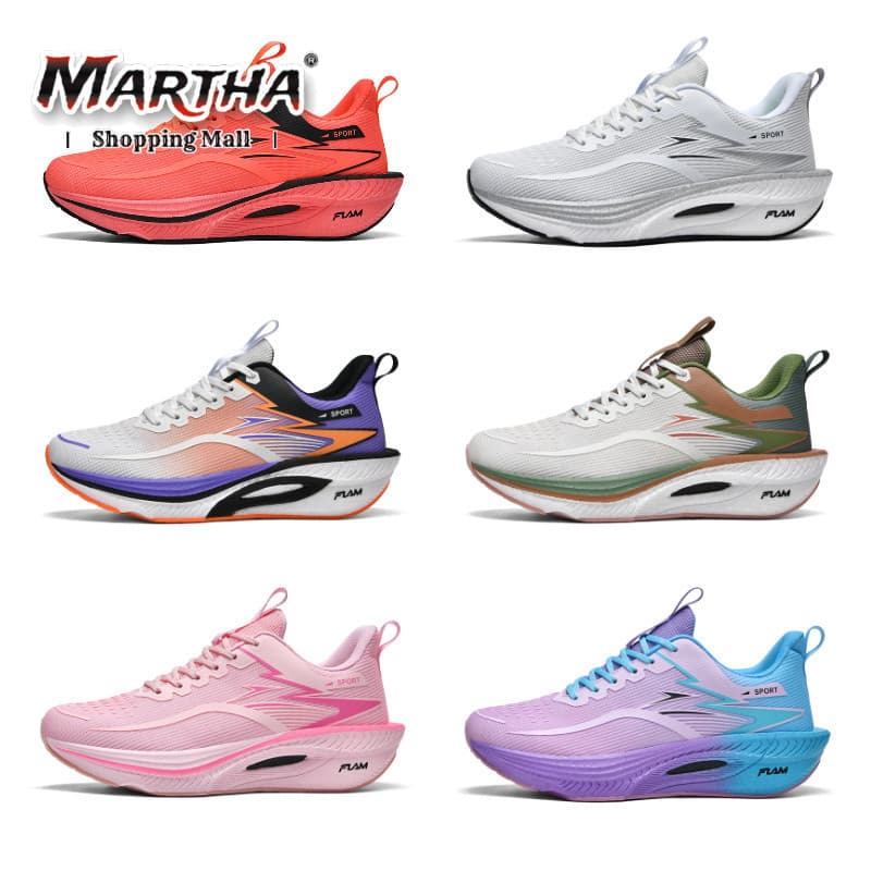 Placa De Carbono Ultra-Leve Tênis De Corrida Maratona Sapatos Masculinos Femininos