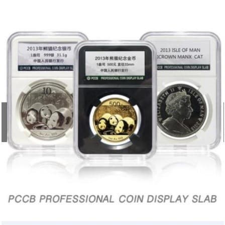 Porta Moedas PCCB Para Display PCGS NGC Protetor De Caixa De Armazenamento