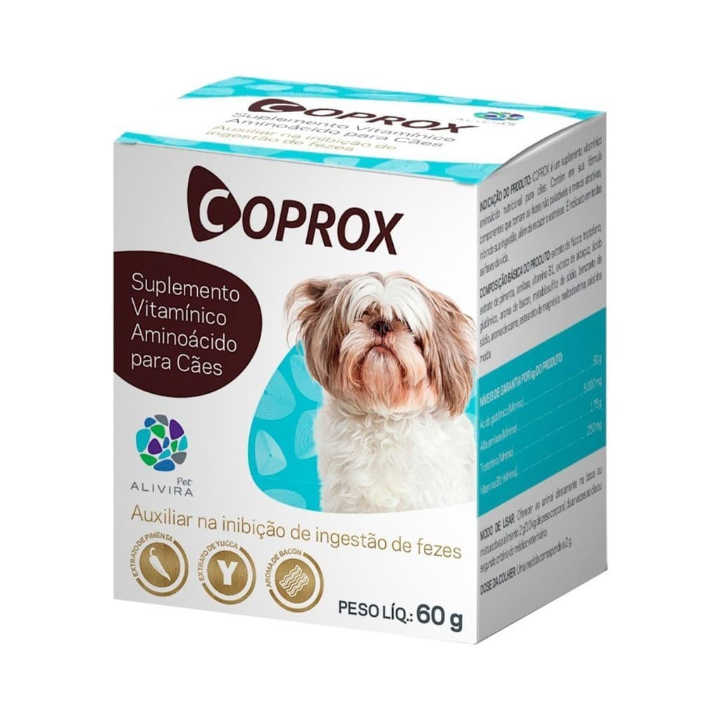 Coprox 60g Suplemento Para Cães Coprofagia Duprat - Nourrie