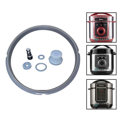 Kit Borracha Vedação Panela De Pressão Elétrica 4 Litros