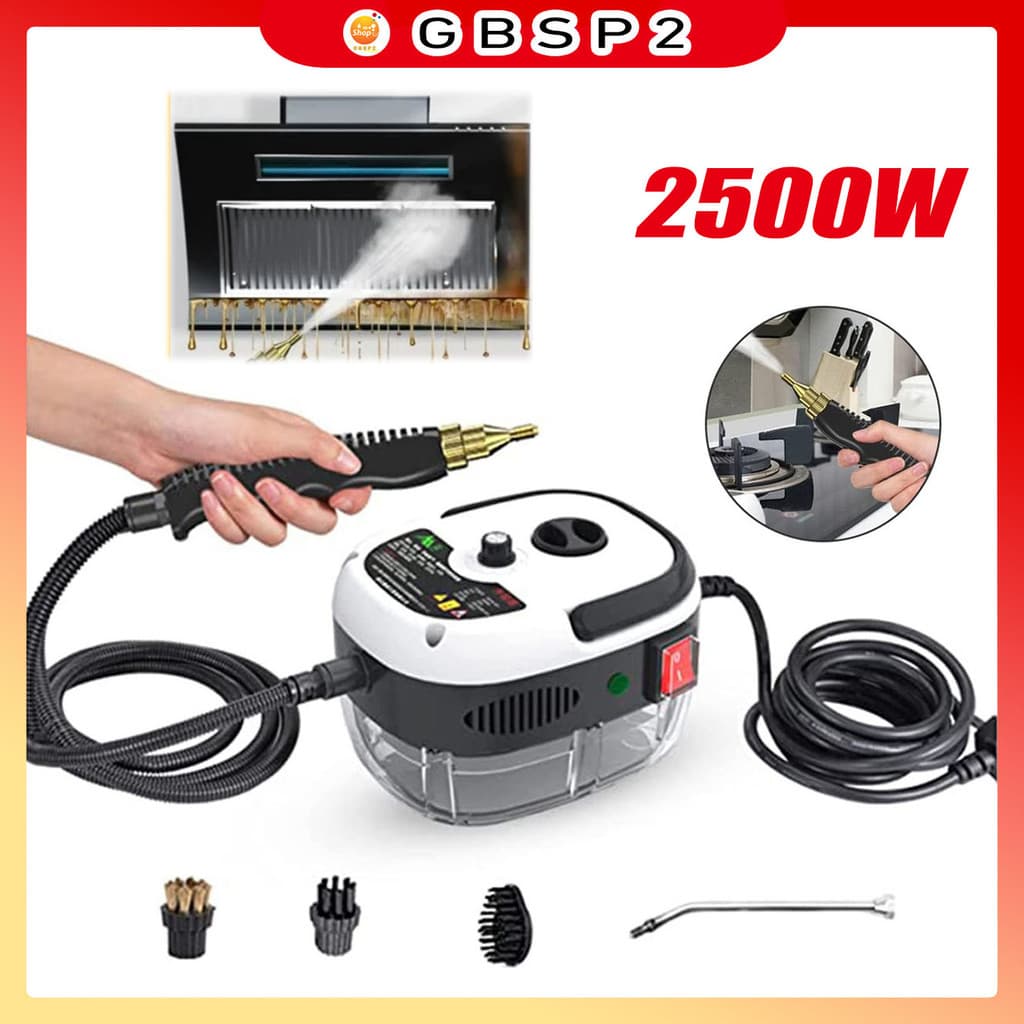 Limpador A Vapor 2500w Portátil Vaporizador Para Case Com Cabeças 110V 220V