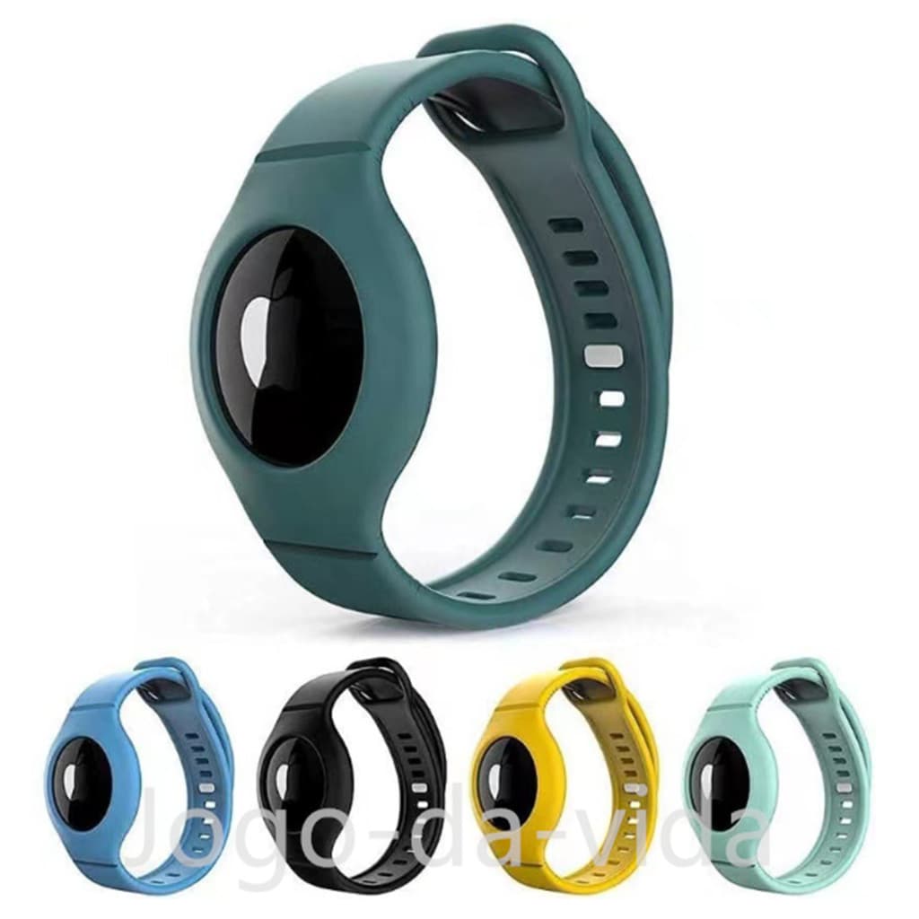 Pulseira Anti-Lost silicone Compativel para Apple AirTag DK store DK store