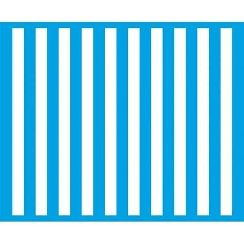 Stencil Litoarte 17 x 21 cm - STM-064 Listras Médias