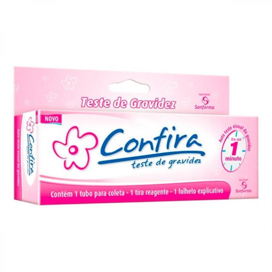 TESTE DE GRAVIDEZ CONFIRA COM 1 UNIDADE