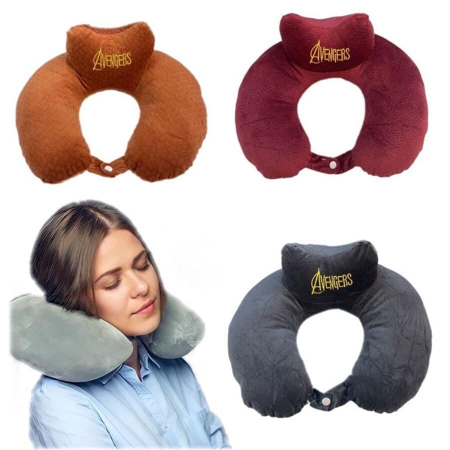 De Almofada Pescoço com apoio Algodão/travesseiro De Viagem