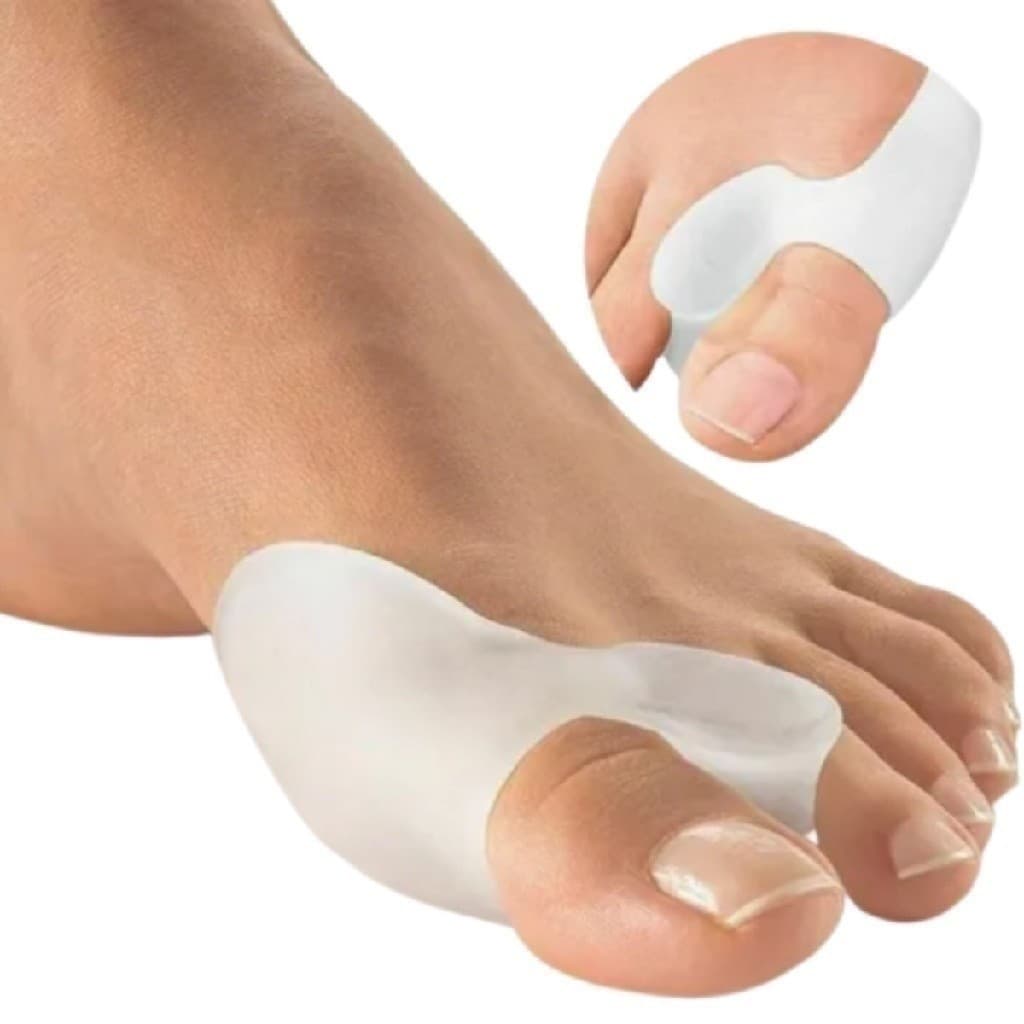 3 Pares Protetor Joanete Silicone Pe Separador De Dedos Protetor Corretor