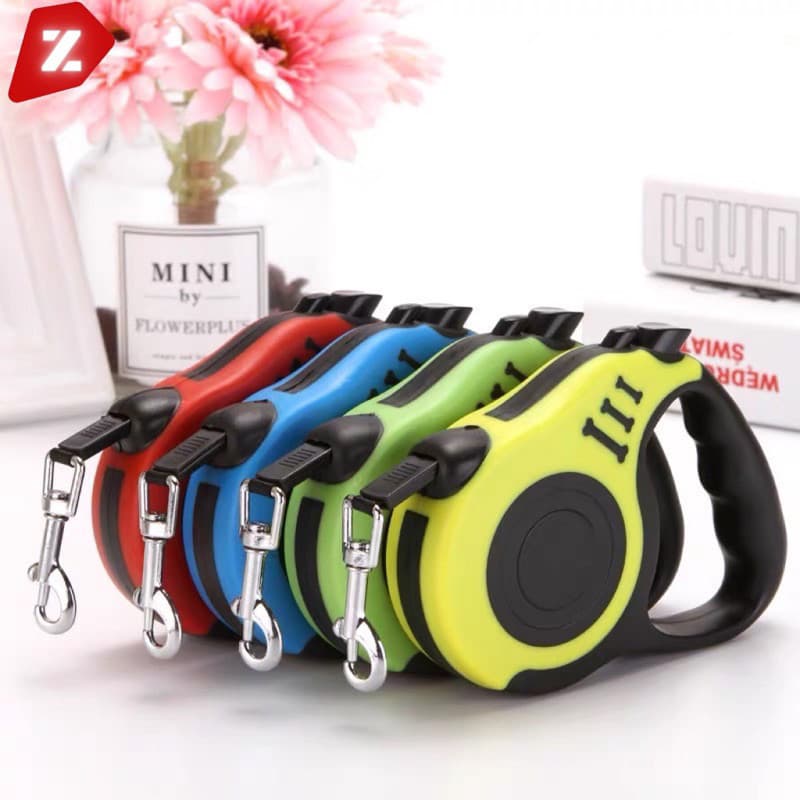 Coleira Guia Retrátil Para Cachorros pet 5 Metros