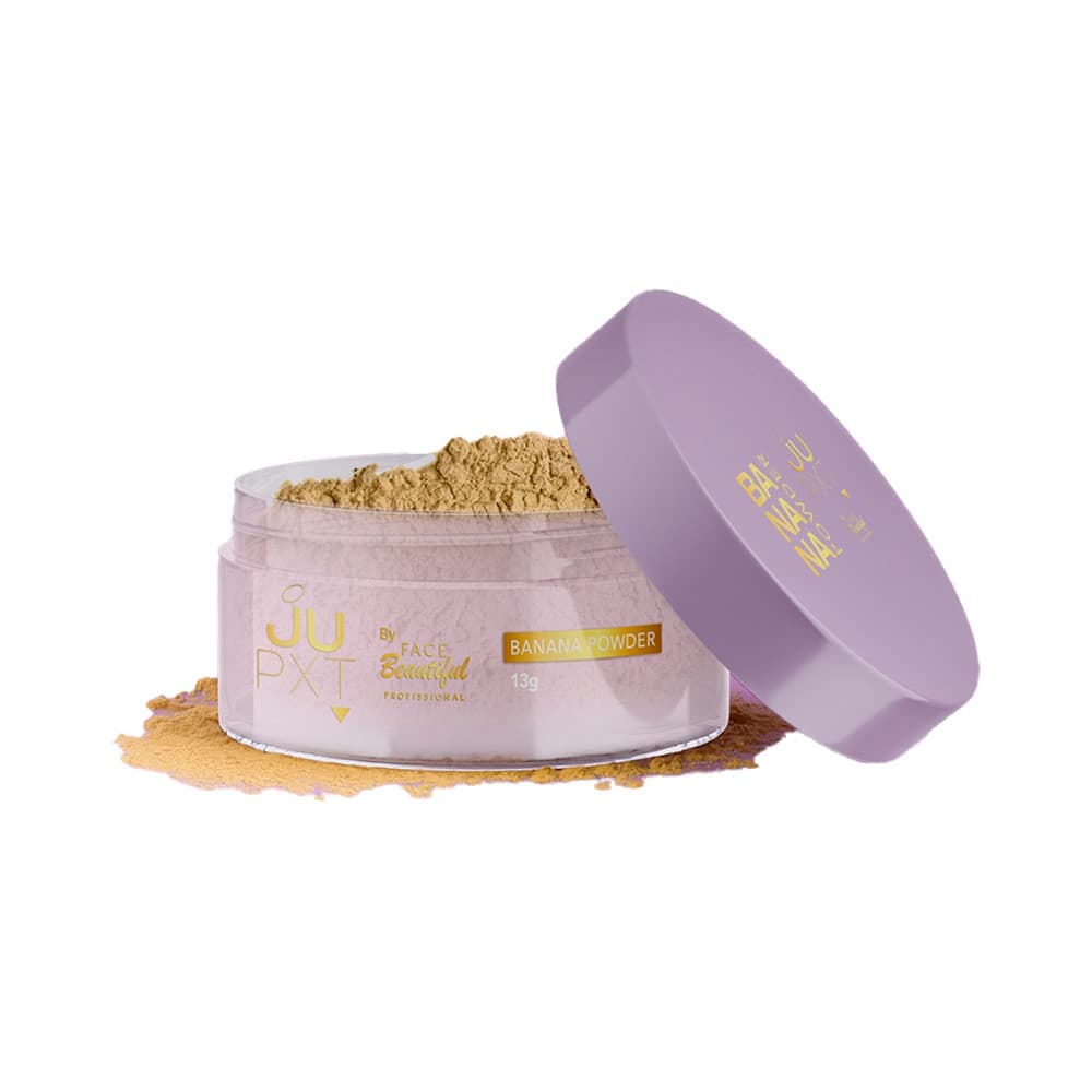 Banana Powder Pó Solto Cobertura Jupxt by  Face Beautiful 10g