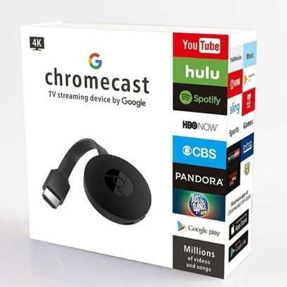 Original Chromecast G2 TV Streaming Sem Fio Miracast WIFI Google 4K HDMI Dongle Adaptador De Exibição Para IOS Android M