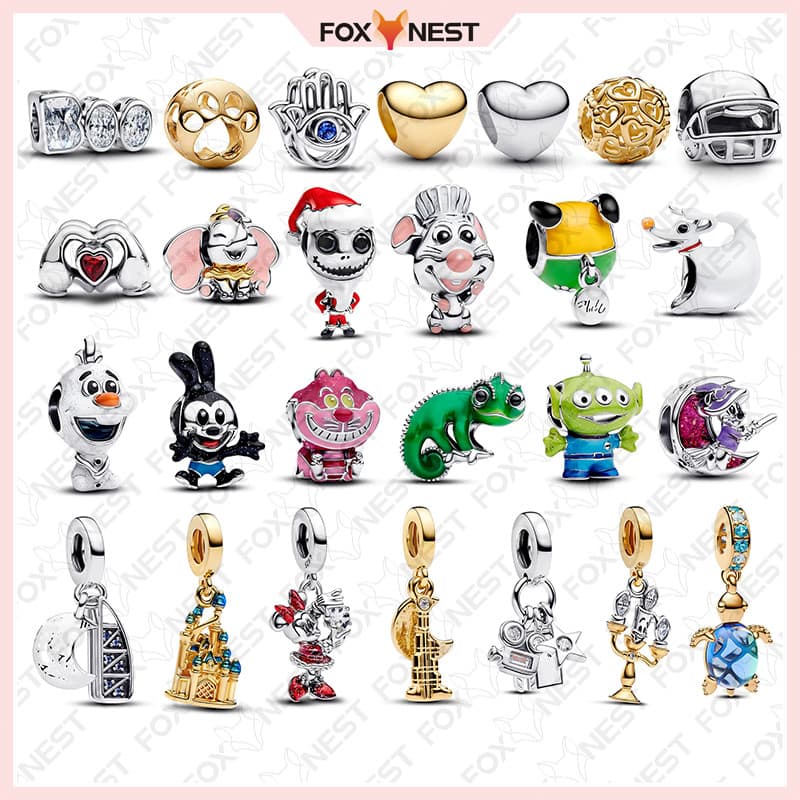 Amuleto De Tartaruga Dourada S925 Banhado A Prata Perfeito Para Qualquer Roupa Pingente DIY