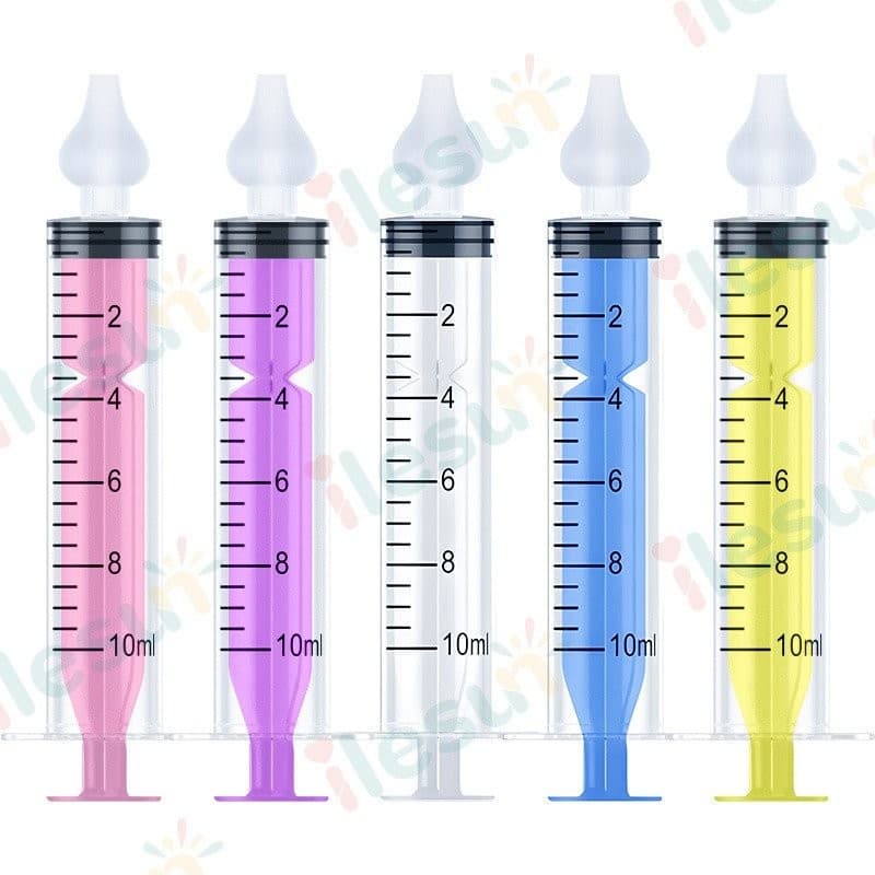2 PCS 10ml Limpador Nasal Seringa de Limpeza Nasal para Crianças VX5A