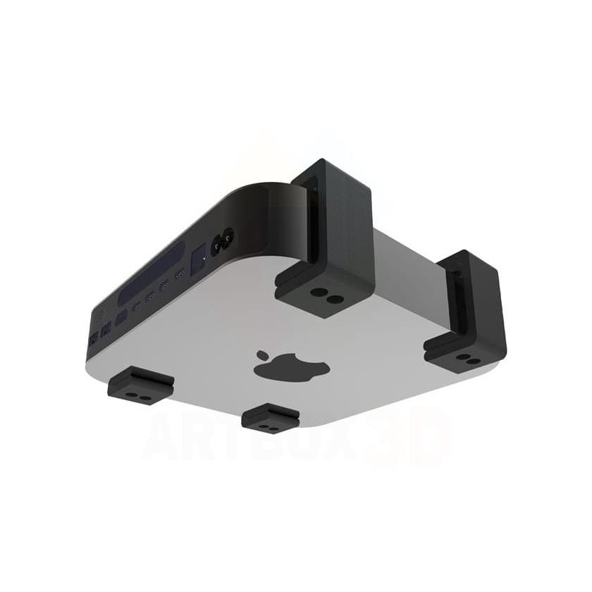 Suporte de Parede ou Fixar Prender por baixo de Mesa Compativel com Mac Mini