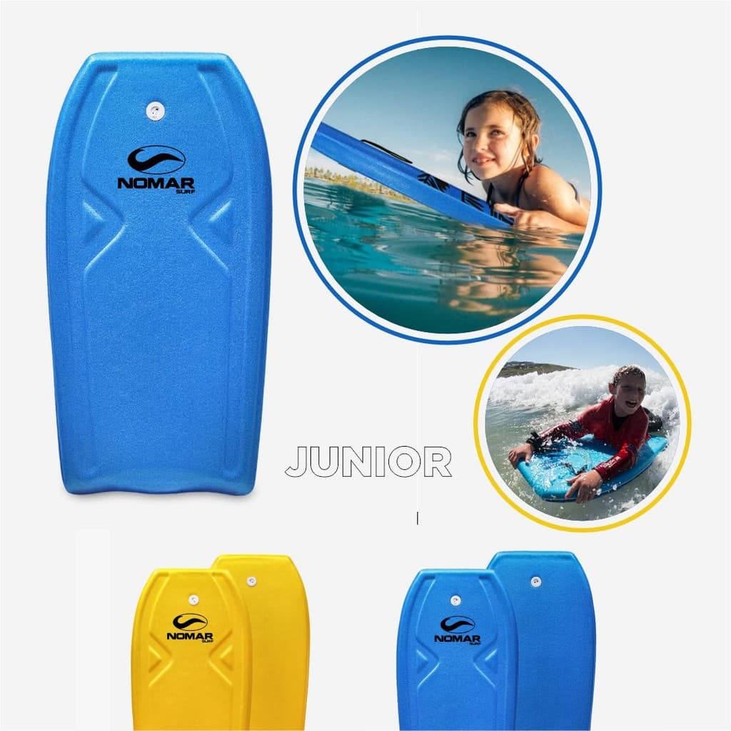 Prancha Surf Bodyboard Junior Com Leash Praia Piscina