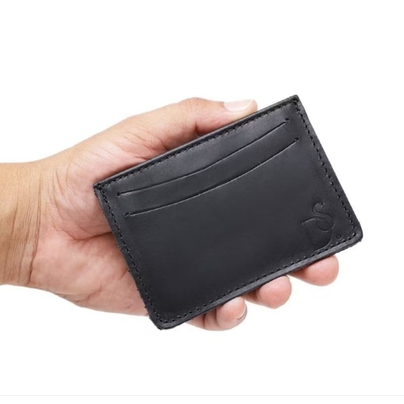 Carteira Porta Cartão Couro pequena Unissex Fóssil Slim Premium Compacta Repartições CNH Cedulas Pequena de bolso