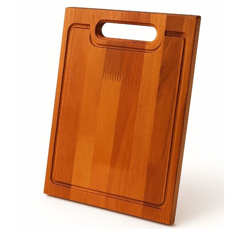 Tábua de Carne Madeira 20x30cm – Cozinha, Churrasco e Petiscos