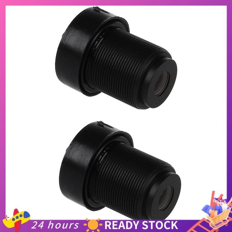 2X 1/3 CCTV 2.8mm Lente Preta Para Câmera De Caixa De Segurança CCD