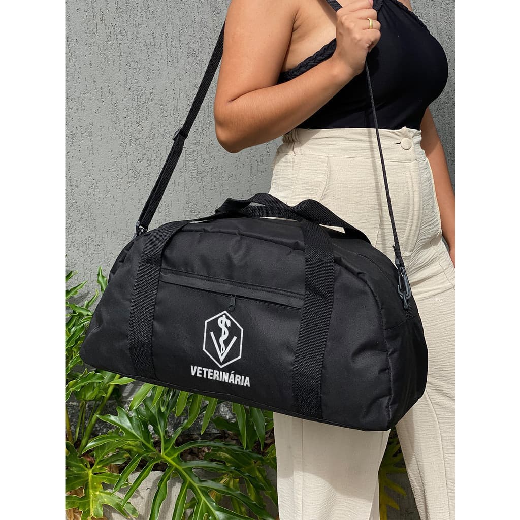 Mala Grande - VETERINÁRIA - Estampada Academia Viagem Mala Masculina Feminina Unissex Resistente Fitness