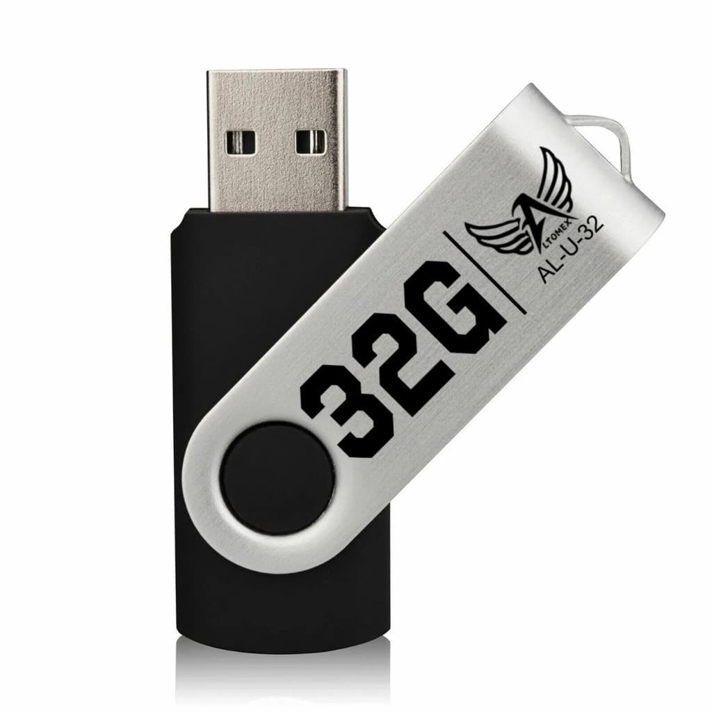 Pen Drive Vidro Alta Qualidade Capa Protetora Metal AL-U 4G/8G/16G/32G/64G/128G USB Original Altomex