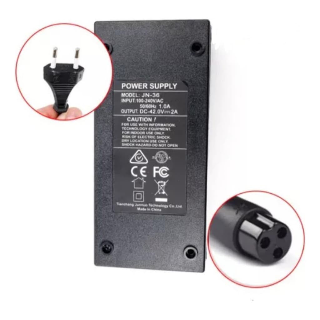 Carregador Para Triciclo Elétrico Drift Original