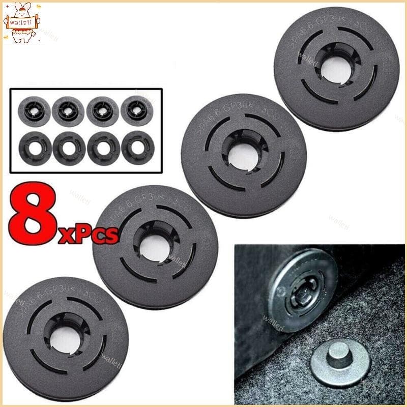 Clipes Fixação Suporte Prendedor Tapete Carro 3C08645239B9 3D08645214PK 3D0864523B41 8pcs