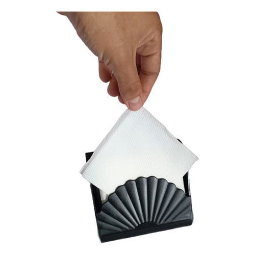 Porta Guardanapos Mesa Tampa Retrátil Abre Fecha Higiênico