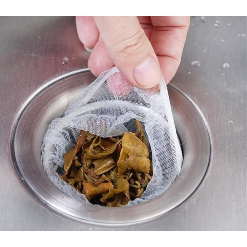 100 PCs Filtro De Tela Da Pia , Saco Do Lixo , Tubo De Drenagem , Malha Para Sala De Água , anti Entupimento WL-2337