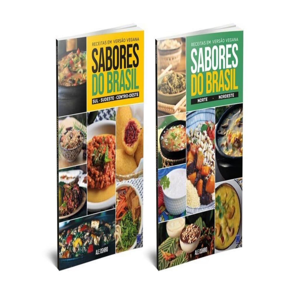 Livro - Sabores Do Brasil - Receitas Em Versao Vegana (Colecao 2 L
