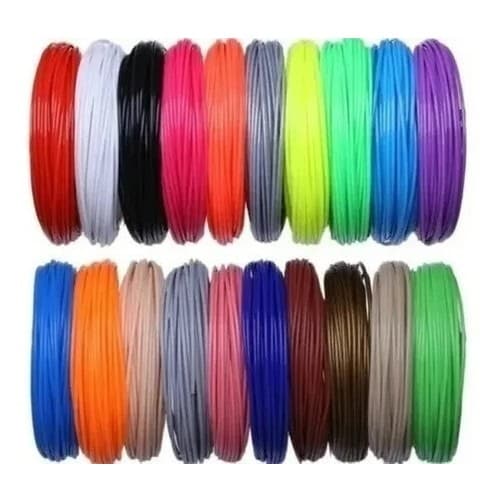 Refil Filamento Pla Kit 20 Cores 200 M Caneta 3d Impressora
